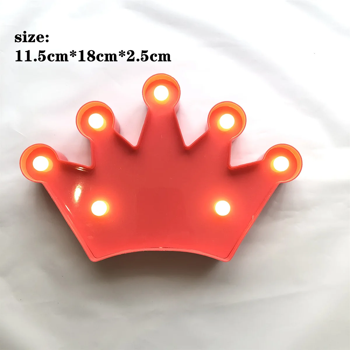 red crown YAYU мультфильм настольная лампа 3D Корона/единорог голова/Кактус/единорог/Моделирование Ночной светильник светодиодный настольная лампа украшение дома офисные подарки - Испускаемый цвет: red crown