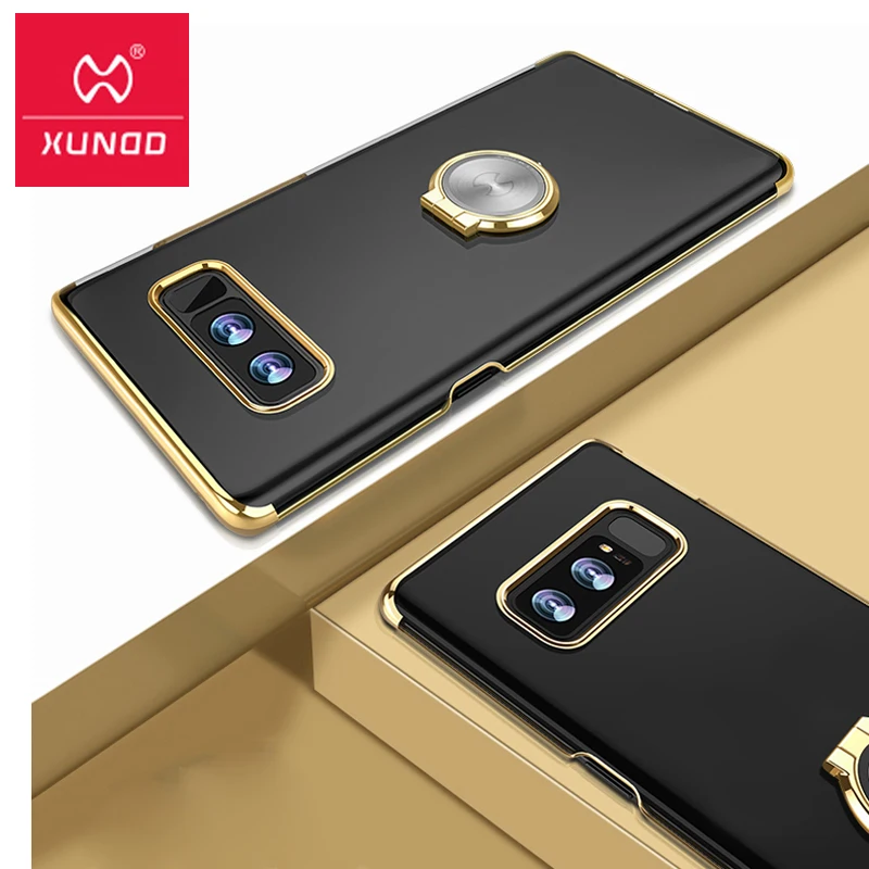 Распродажа чехол для Galaxy s8 кольцо Xundd Роскошный прозрачный жесткий из