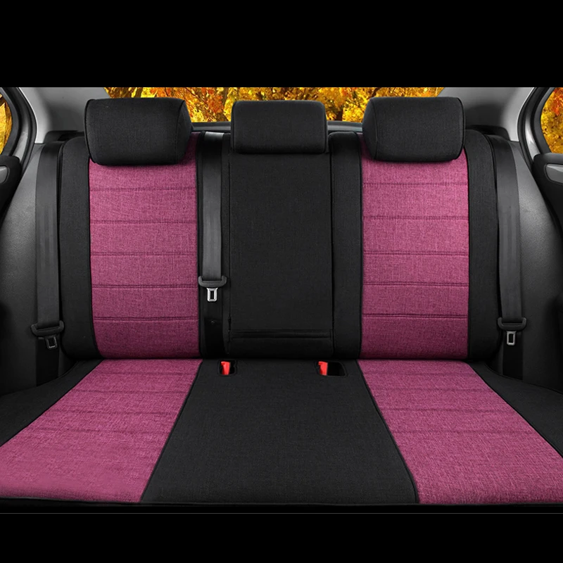 Чехлы AutoDecorun на сиденья из льняной ткани для Nissan Top Набор чехлов под заказ