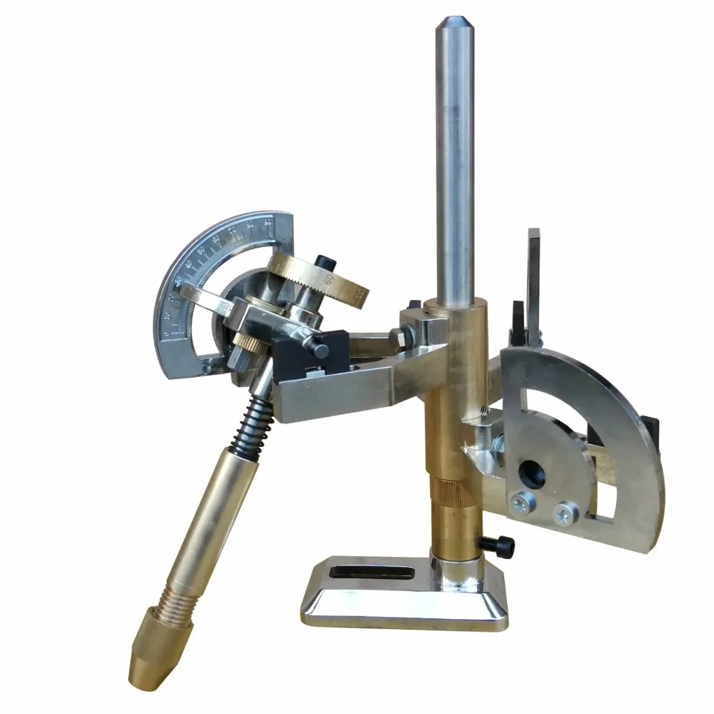 

Gemstone Faceting Mechanical Arm jewels playing angle flat mill polishing stone angles wheels handle Gem Faceting Machine Hand