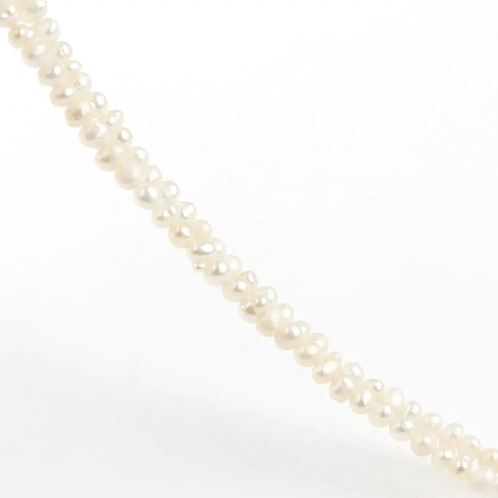 Круглые бусины из натурального белого пресноводного жемчуга 2 5-3 мм свободные