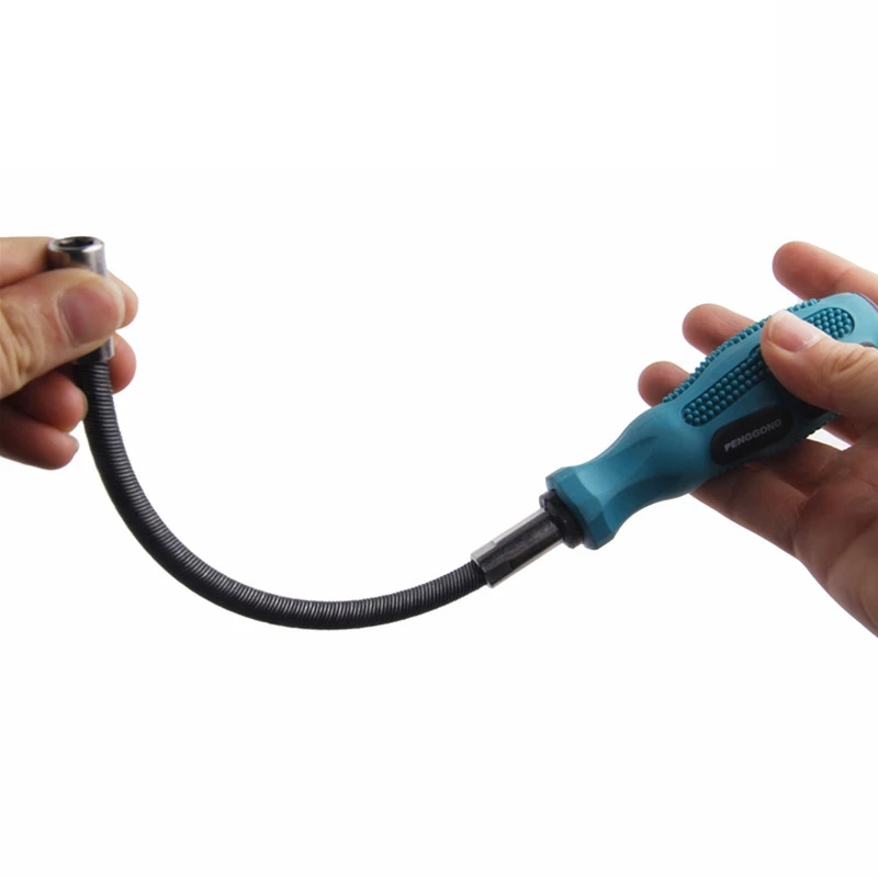 Отвертка с гнездом 7 мм гибкая Шестигранная ручная отвертка ручные