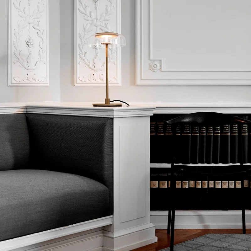 Скандинавские настольные лампы Современные минималистская лампа для учебы