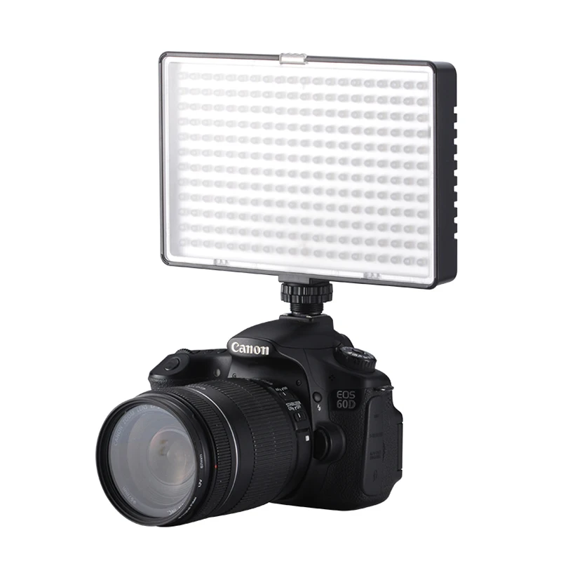 KM-240 240L 3200 k-5600 K светодиодный светильник для камеры с аккумулятором Canon Nikon |