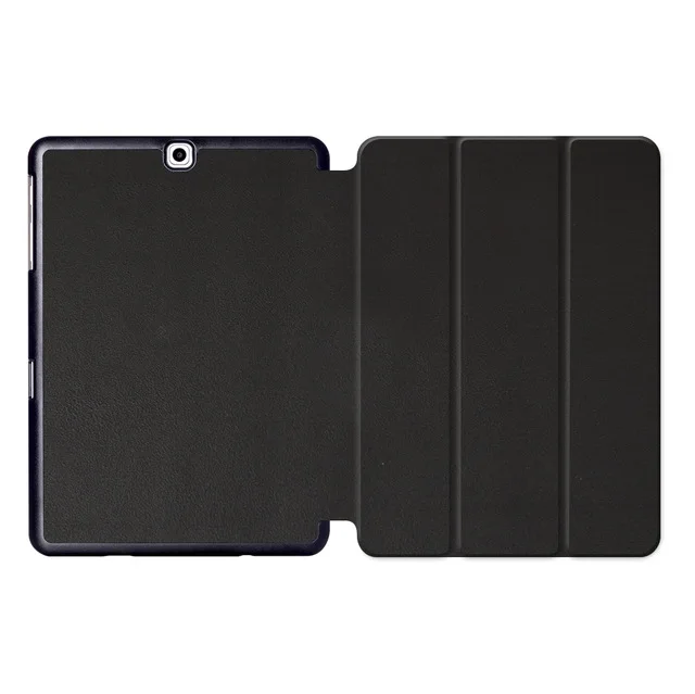 Black MTT для samsung Galaxy Tab S2, 9,7 дюймов, чехол для планшета SM-T810 T815 T813 T819, тонкий флип-чехол из искусственной кожи с подставкой, чехол с функцией автоматического пробуждения/сна - Цвет: Black