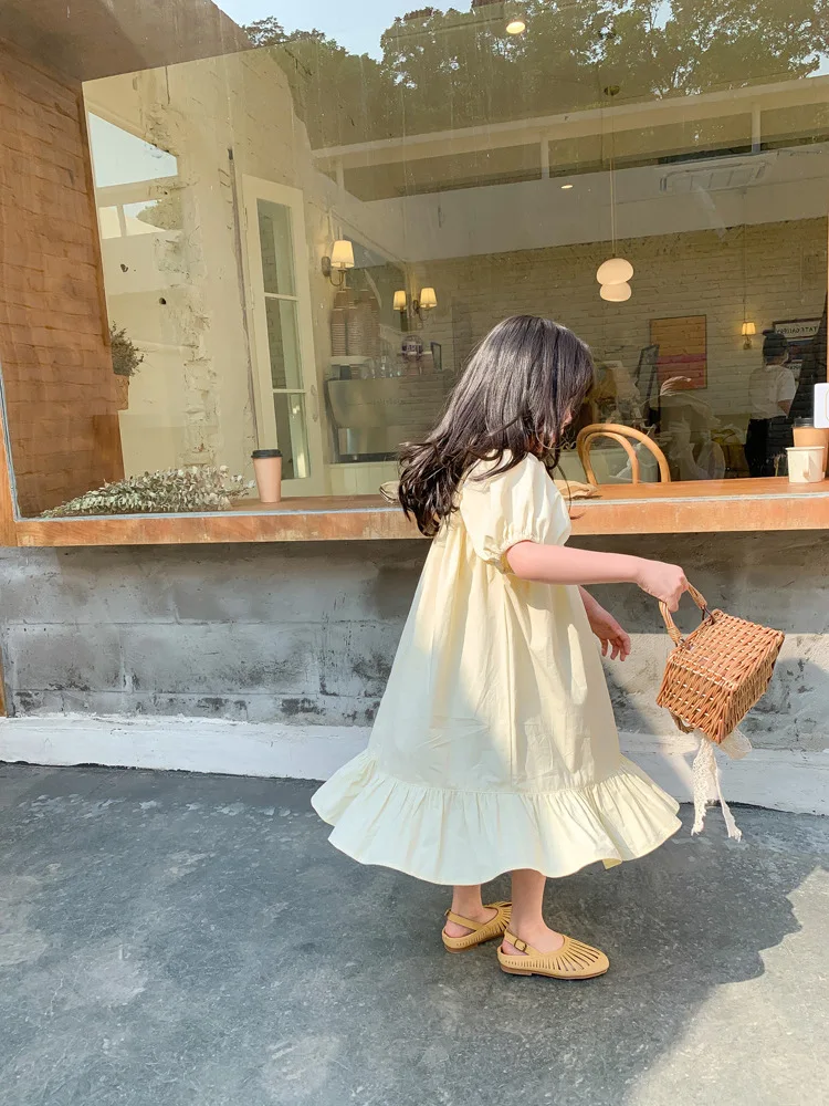 

Children Sweet Dress Summer Girl Lotus Leaf Skirt Children Skirt Children Wear