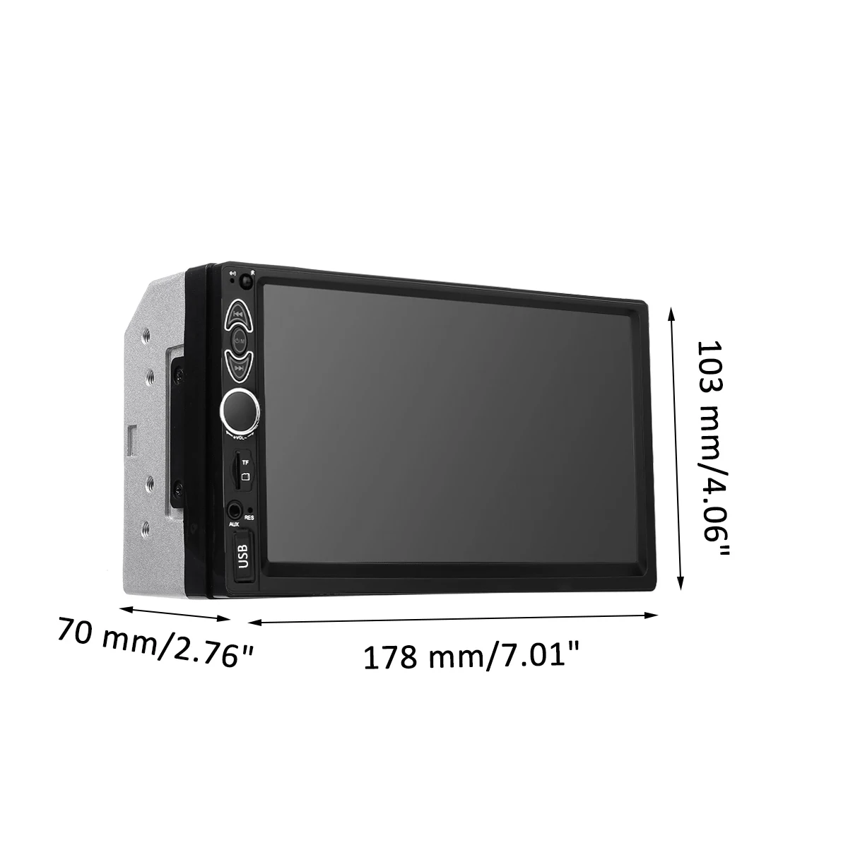 

2 Din Car Multimedia Video Player 7 Inch Universal 2DIN LCD Touch Screen Bluetooth FM Auto Audio Player Stereo Multimedia Player