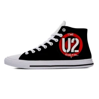 u2 heavy metal band icon mens womens designer leisure sneakers men casual canvas shoes