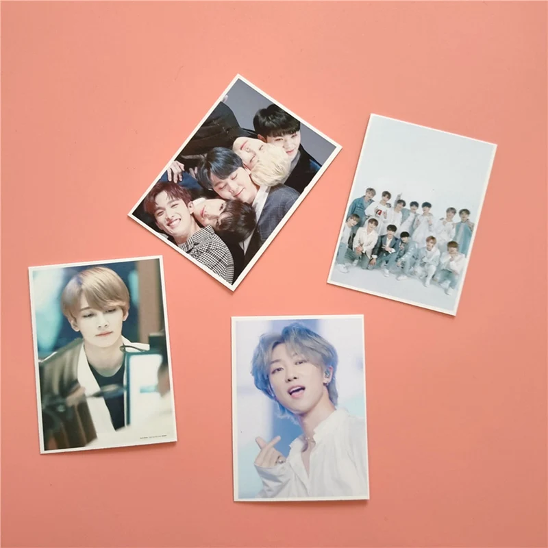 16Pcs/set KPOP Seventeen Team Album Collection Love Letter Photo Card PVC Cards Self Made LOMO Photocard | Канцтовары для офиса и