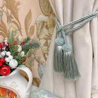 1pcs tassels curtain tieback clip brush curtains holder tie back home decoration accessories for living room decor buckle clamps