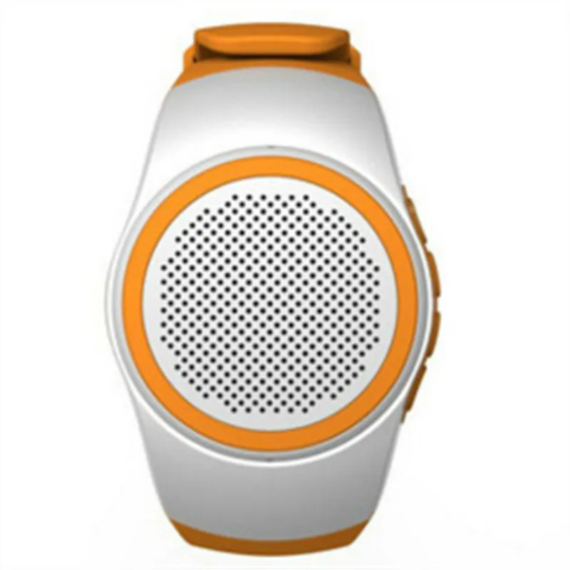 Динамик портативный Bluetooth часы Плагин карты и FM радиооткрытый 3D