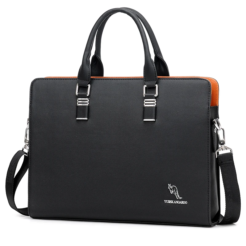 

Fashion Men Briefcase Bag Business Famous Brand Leather Large Shoulder Messenger Tote Bags Office Handbag Laptop Computer Bag