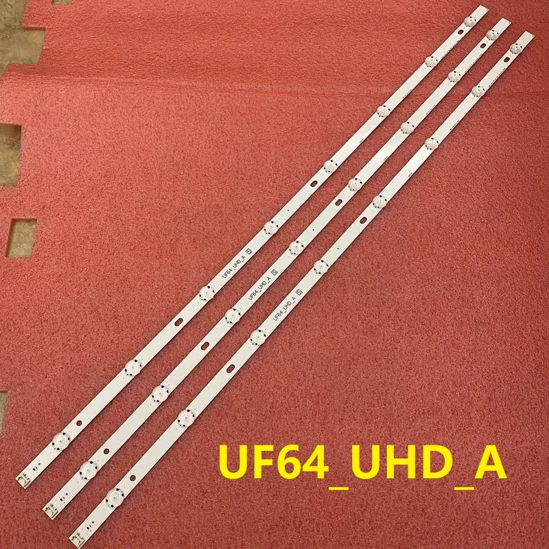 3 шт. светодиодный подсветка полосы для LG 43UH620V 43UH619V 43UF6400 HC430DGN SLNX5 UF64_UHD_A 43UF6409 43UH6030