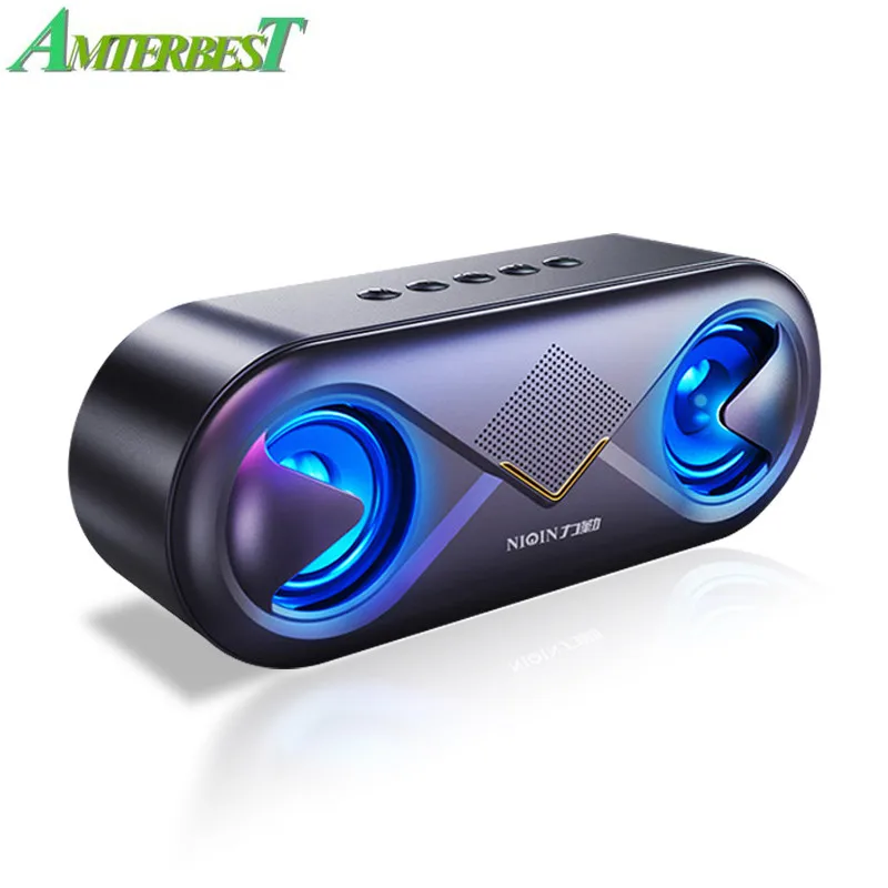 

Портативная Bluetooth-Колонка AMTERBEST, 10 Вт, с поддержкой TF-карты и usb-накопителя