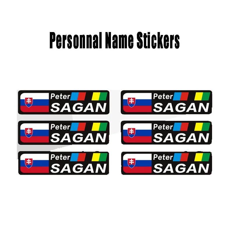 Дорожный велосипед MTB Велоспорт Шлем трубки рамки пользовательское имя наклейки