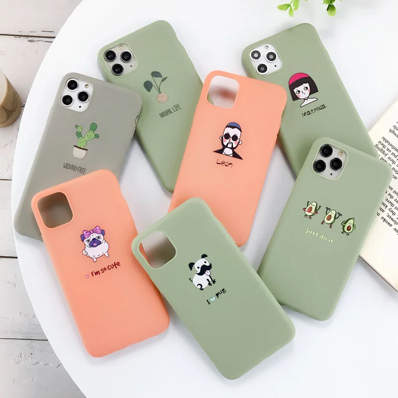 Чехол Lovebay для телефона с изображением животных и растений iPhone 11 Pro Max X XR Xs чехлы 6 6s
