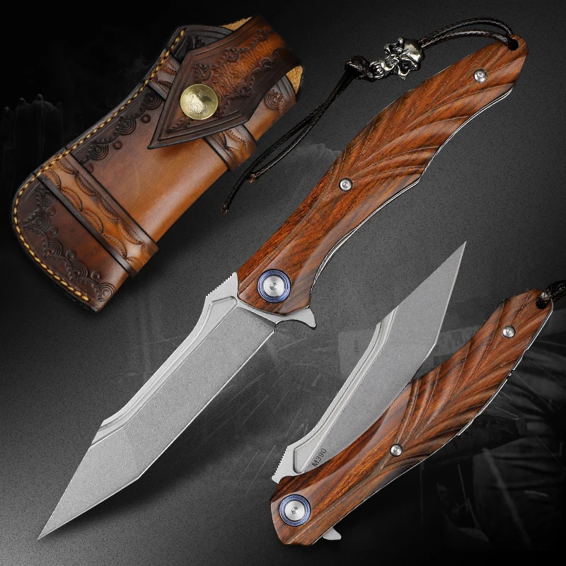 

Новый M390 стальной складной нож карманный нож высокая твердость острый открытый кемпинг Выживание Многофункциональный тактический нож EDC и...