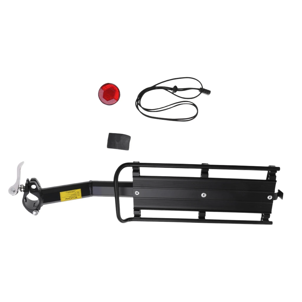 30 кг расширяемый Велоспорт велосипед задний стеллаж для выставки товаров