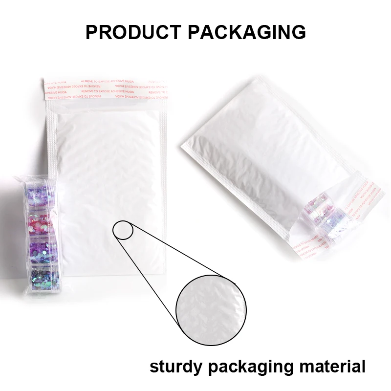 Палетка с блестками для макияжа ногтей сделай сам 4 коробки тени век цветные