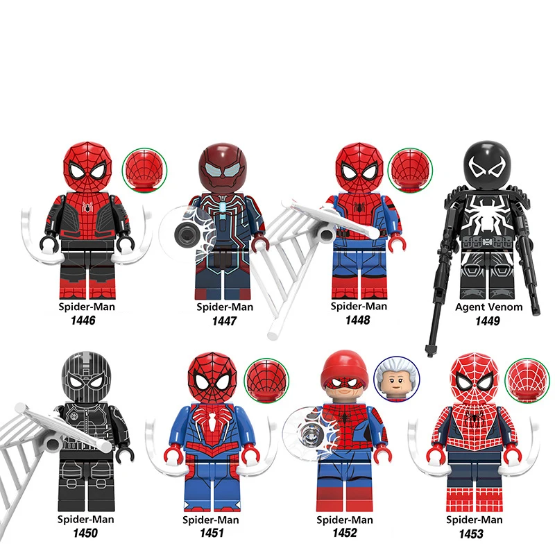 8 шт. Детский конструктор герои из мультфильма | Игрушки и хобби