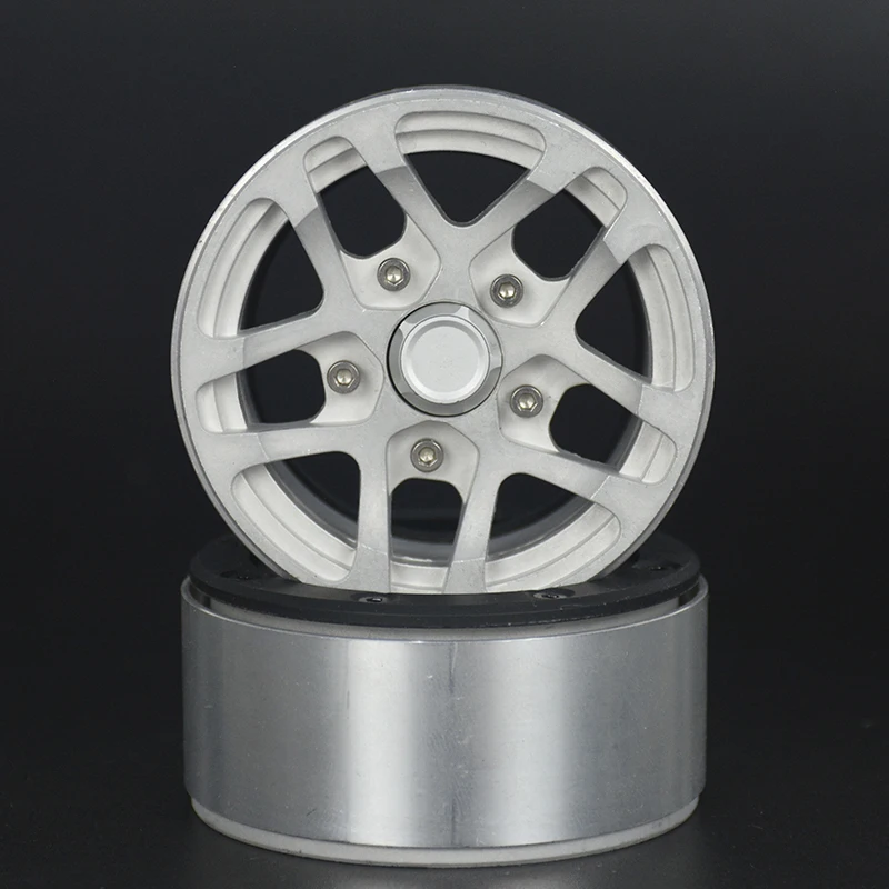 Алюминий сплав 1.9in 12 мм адаптер металлические шины ступицы колеса диски для RC