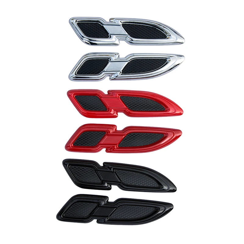 

New 3d Sticker Car Styling Vent Air Flow Fender Sticker Car For Fordfusion Fiesta Focus Mk1 Mk2 Mk7 Jdm Sticker 4x4 Accessories