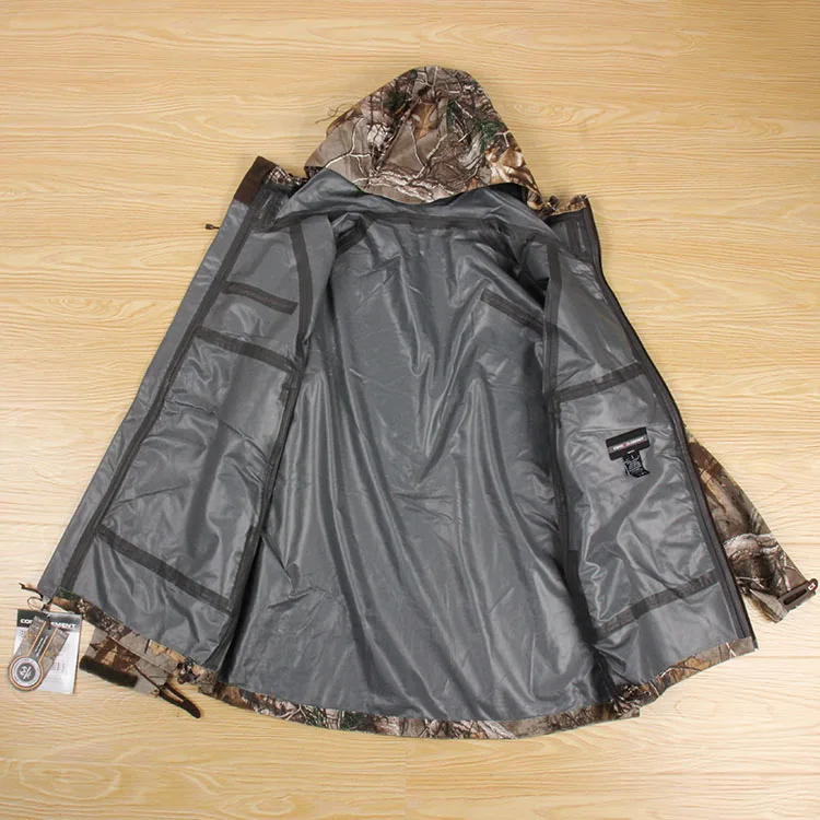 2020 мужские камуфляжные охотничьи куртки дождевик Спортивная уличная мужская