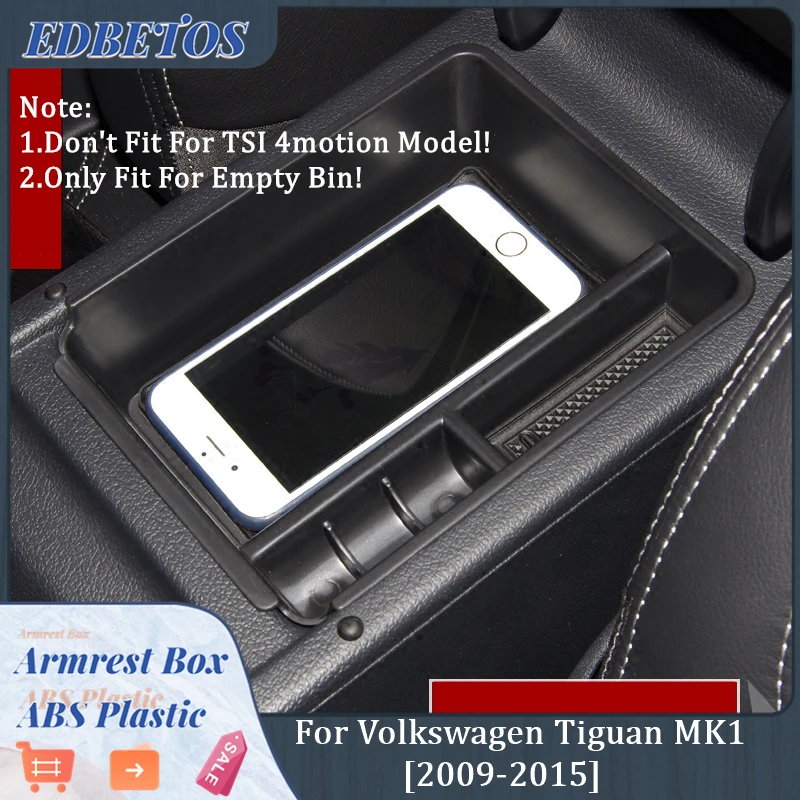Поддон органайзер центральной консоли + держатель для монет Volkswagen Tiguan MK1 2009 2015 и MK2