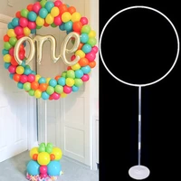 round circle balloons stand balloon hoop holder arch weddng backdrop ballon frame baby shower kids birthday party decoration