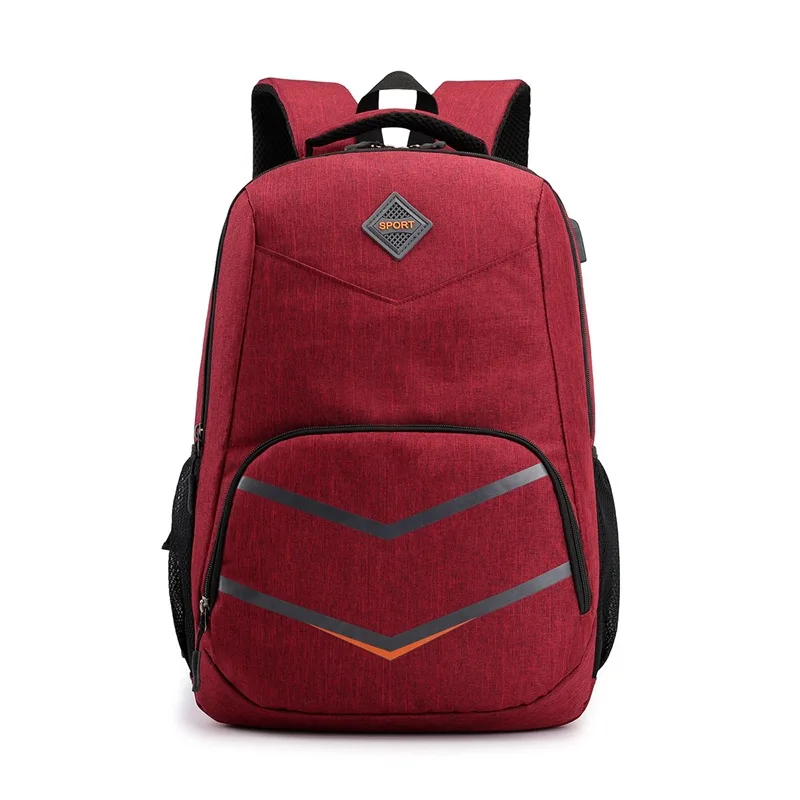 Мужской рюкзак с USB зарядкой деловая сумка бренд 15 6 дюймов ноутбук Mochila женский