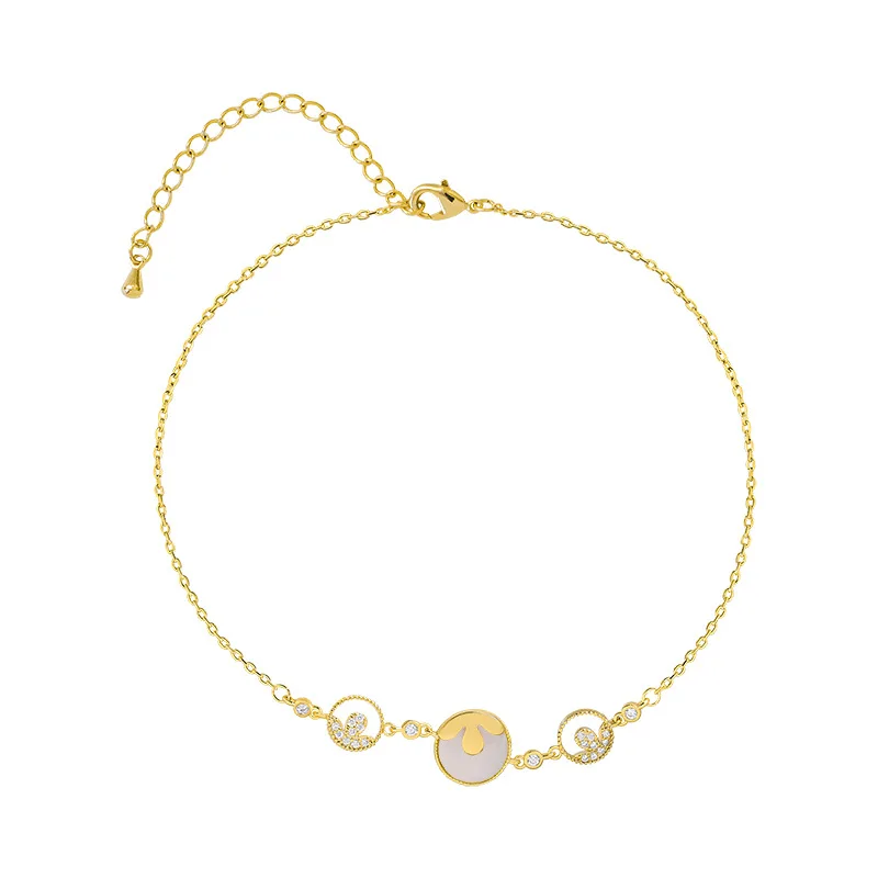 

V-300 Wave bracelet niche design girlfriends bracelet female simple and cold wind net celebrity temperament student bracelet