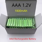 Аккумуляторная батарея AAA, 2021 мА  ч, 1800 в, 1,2 в, 1,2 А