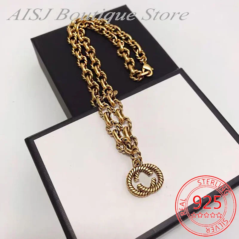 

Женское вечерние жерелье из серебра 925 пробы, в стиле хип-хоп