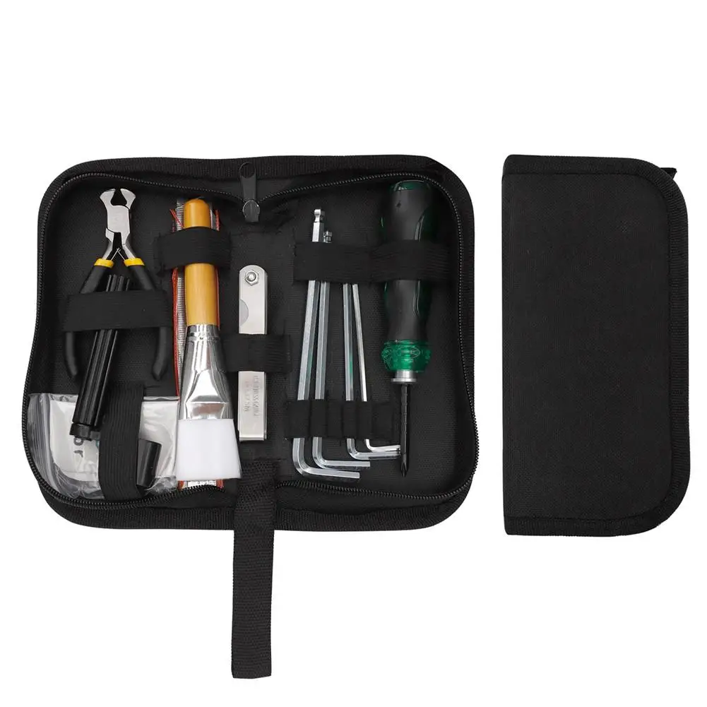 12 шт./компл. Stagehand Tech компактный набор инструментов для гитары и бас ремонтная