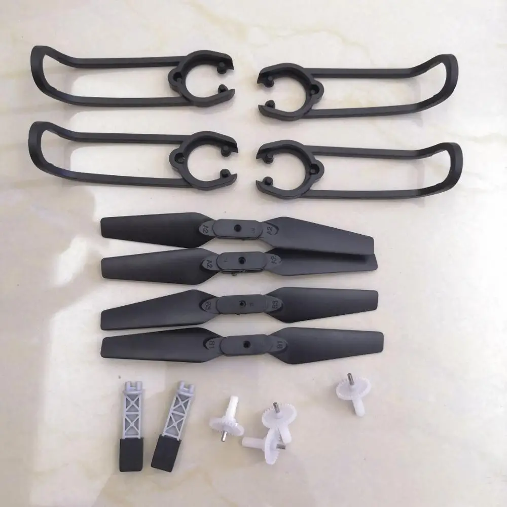 

Spare Parts Blades Propeller Gear Guard Part for KF609 M71 D25 Teng Mini RC Drone Quadcopter