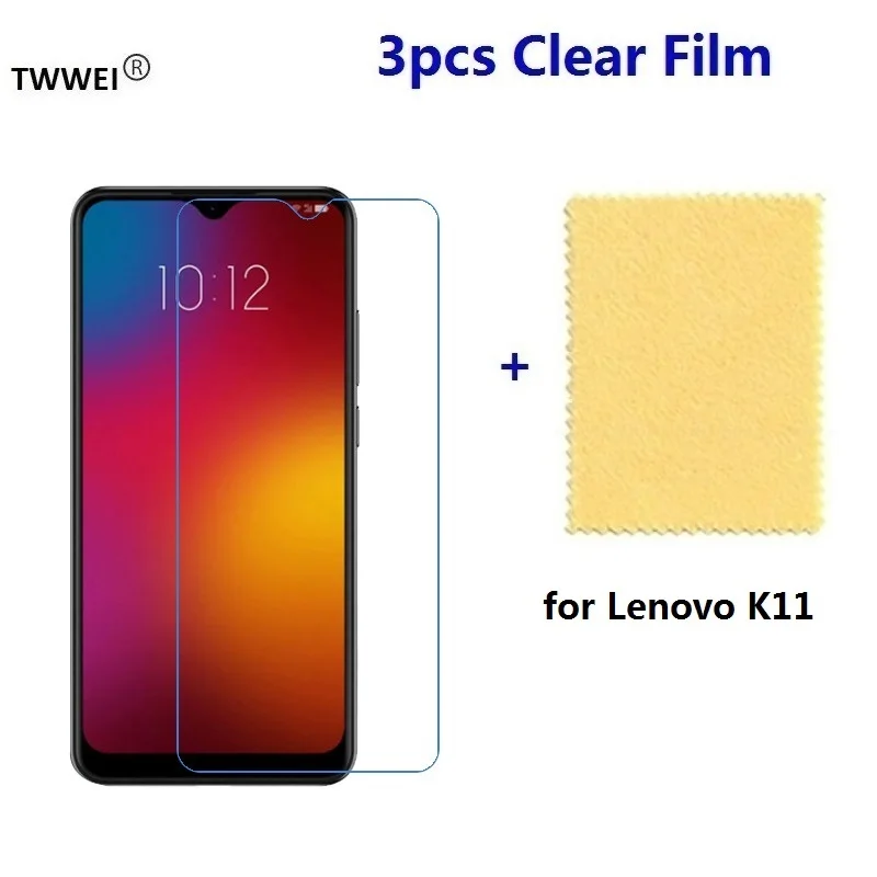 3 шт. пластиковая мягкая защитная пленка для Lenovo K11 K80 K8 Note XT 1902 1 K9 LCD (не стекло)