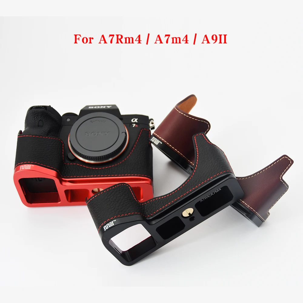 Чехол из натуральной яловой кожи для камеры sony A7IV A7RIV A7M4 A7RM4 A9II держатель с