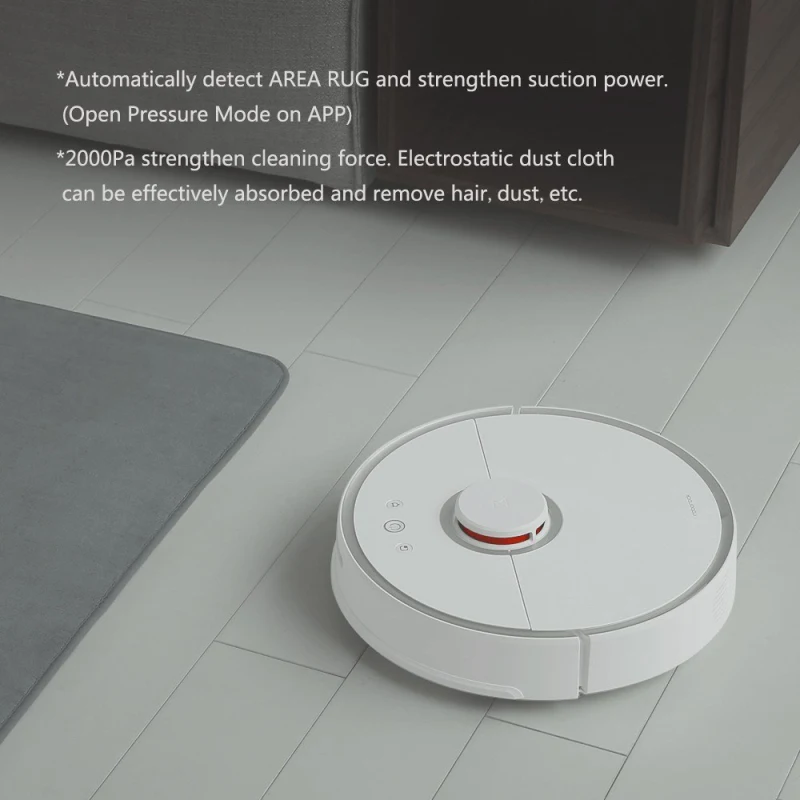 Roborock S50 XIAOMI пылесос 2 умный планируемый Wifi влажный сухой MIJIA робот домашний Авто подметание пыли стерилизация моющая Швабра