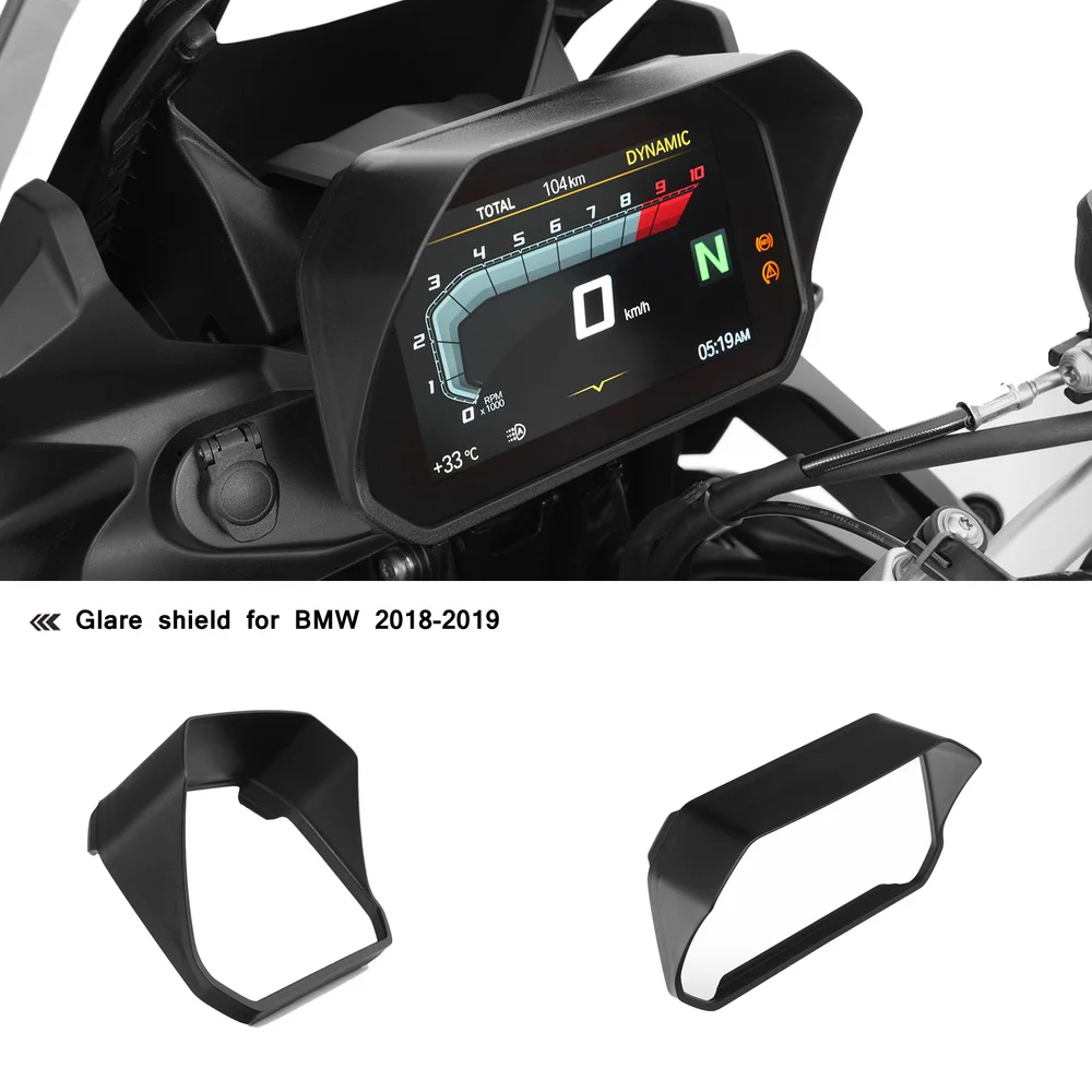 

1PC New Speedometer Sun Visor + Protection Film For BMW R1200GS ADV R1250GS Adventure R1200GS F750GS F850GS ADV C400X