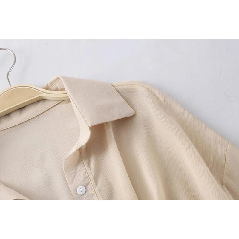 

SEDUTMO Summer Chiffon Blouse Women Poncho Tunic White Blouse Fashion Oversize Casual Boho Tops Basic Tops Shirt ED1043