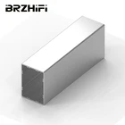 Высококачественная фабричная поставка под заказ 6061 Алюминиевая Экструзионная стандартная квадратная трубка разных размеров и цветов