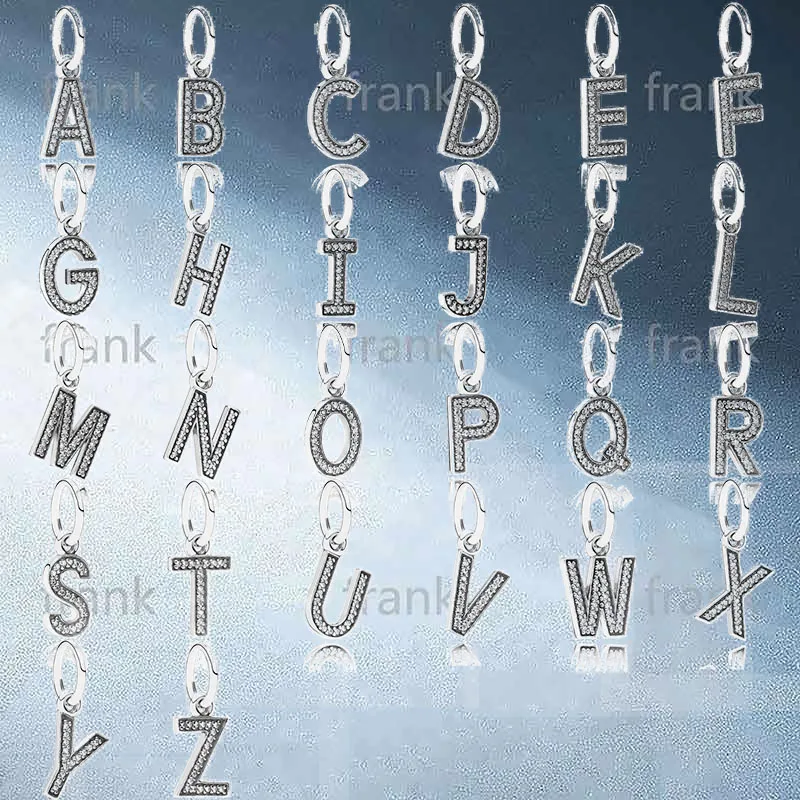 

Classic fashion 925 sterling silver letters A-Z