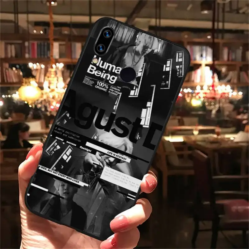 

Agust D suga king cute Phone Case For xiaomi Redmi 5 5A plus 7A 8 note 2 3 4 5 5A 6 7 GO K20 A2