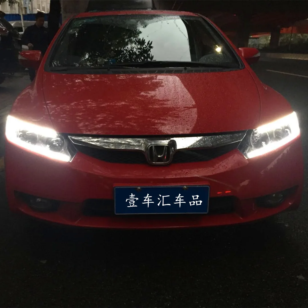 АКД Автомобиль Стайлинг фара для Honda Civic фары 2006-2011 Civic FD2 светодиодный фары DRL Hid Bi Xenon авто аксессуары