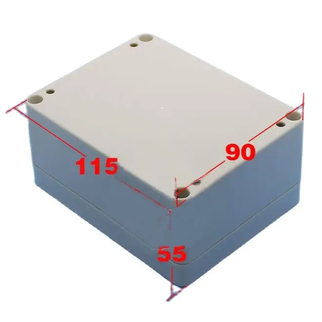 

Waterproof Plastic Project Box Instrument Enclosure 115x90x55mm(L*W*H) DIY NEW