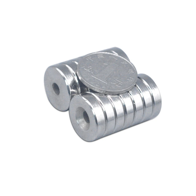 2~150PCS 20x5-5mm N35 Minor Super Powerful Magnet 20*5 mm Hole 5mm Round Countersunk Magnetic Neodymium Disc Magnets 20*5-5mm |