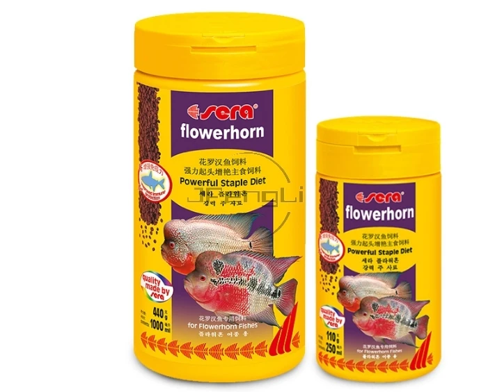 SERA Flowerhorn рыба еда прочные скобы диета Flowerhorn гранулы аквариум