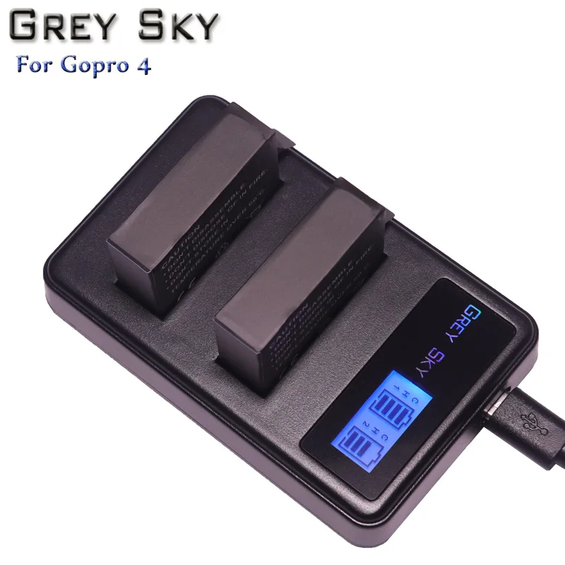 Аккумулятор для экшн камеры Gopro hero 4 1680 мАч AHDBT 401|Цифровые аккумуляторы| |