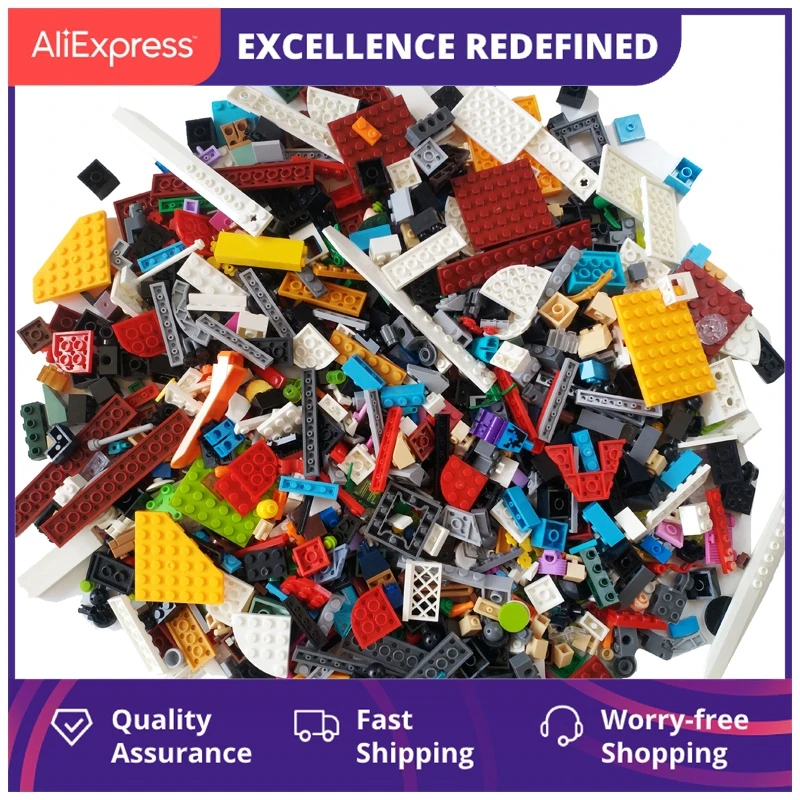 

Конструктор Детский развивающий «Город», 1000 блоков