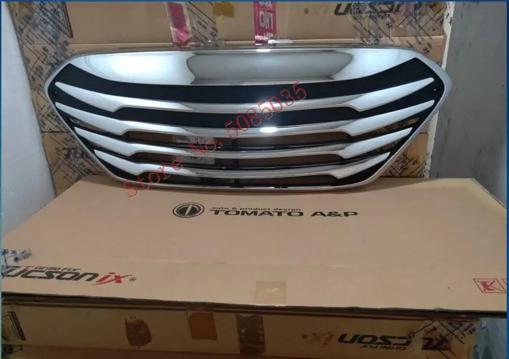 2009 2010 2011 2012 2013 2014 2015 для Hyundai tucson ix ix35 ABS Хромированная передняя решетка барбекю